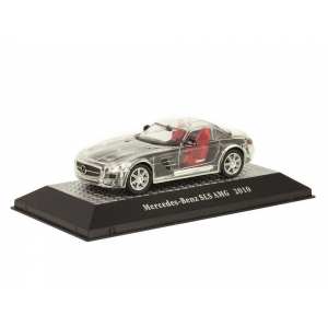 1/43 Mercedes-Benz SLS AMG 2010 С197 с прозрачным корпусом