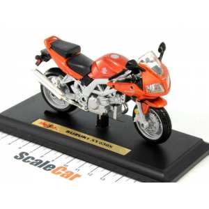 1/18 Мотоцикл Suzuki SV650S оранжевый