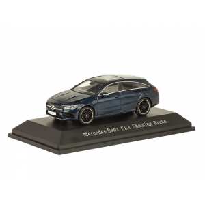 1/43 Mercedes-Benz CLA Shooting Break 2020 X118 (W118) синий металлик