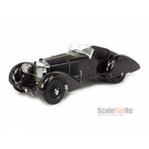 1/18 Mercedes-Benz SSK Графа Trossi Der schwarze Prinz 1930 черный
