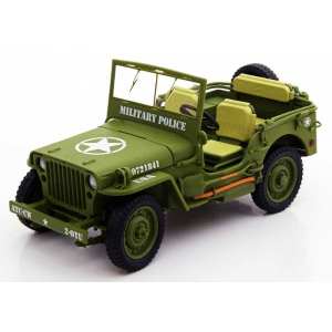 1/18 Jeep Willys 1944 US Army Military Police (MP)