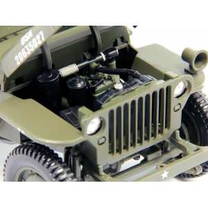 1/18 JEEP Willys 4x4 USA ARMY 1942 хаки