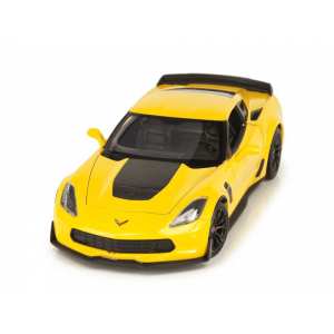 1/24 Chevrolet Corvette Z06 2017 желтый