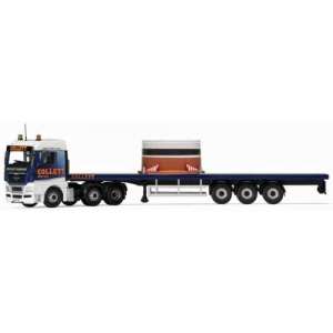 1/50 MAN TGX с полуприцепом-платформой R.Collett & Sons Transport LTD 2012