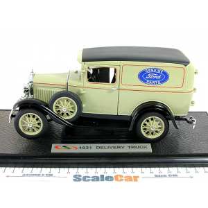1/18 Ford Model A Panel Delivery Truck 1931 бежевый