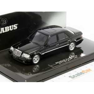 1/43 BRABUS 6.5 (Mercedes-Benz 500E W124) 1989 черный
