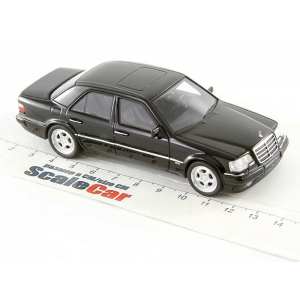 1/43 BRABUS 6.5 (Mercedes-Benz 500E W124) 1989 черный