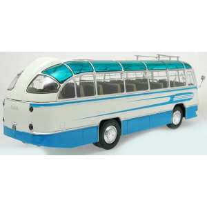 1/43 ЛАЗ-695Б туристический голубой с белым