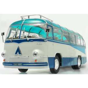 1/43 ЛАЗ-695Б туристический синий с белым
