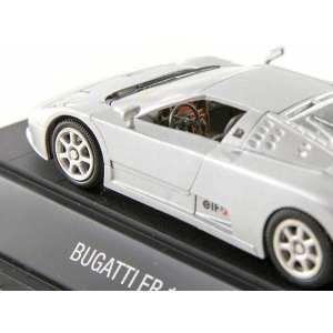 1/43 Bugatti EB110 S серебристый
