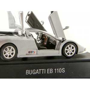 1/43 Bugatti EB110 S серебристый