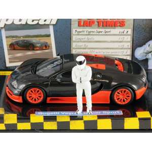 1/43 Bugatti VEYRON SUPER SPORT - 2011 - CARBON/ORANGE - WORLD RECORD CAR, TOP GEAR