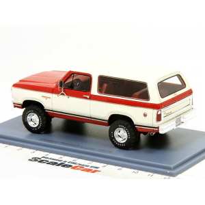 1/43 DODGE Ramcharger 4х4 1979 красный/белый