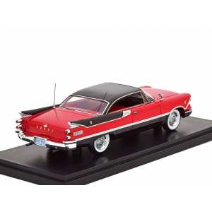 1/43 Dodge Customs Royal Lancer Coupe 1959 красный с черным