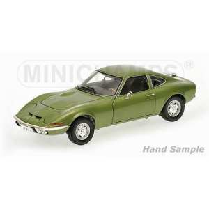 1/18 OPEL GT 1900 1972 GREEN