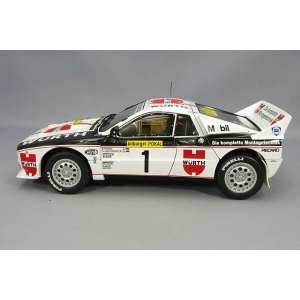 1/18 Lancia Rally 037 Wuerth Nr.1 Deutschland 1983