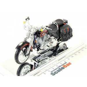 1/18 Мотоцикл Harley-Davidson FLSTS Heritage Springer 1998 черный