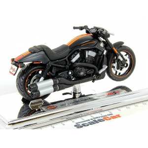 1/18 Мотоцикл Harley-Davidson VRSCDX Night Road Special 2012 черный матовый