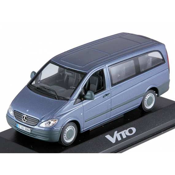 1/43 Mercedes-Benz Vito II 115 CDI Bus W639 2003 серый металлик