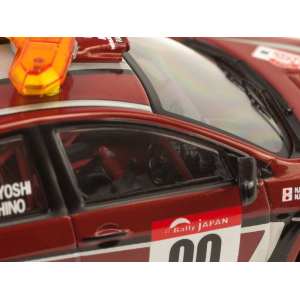 1/43 Mitsubishi Lancer Evo X 00 H.Hiyoshi Rally Japan 2008 Safety Car