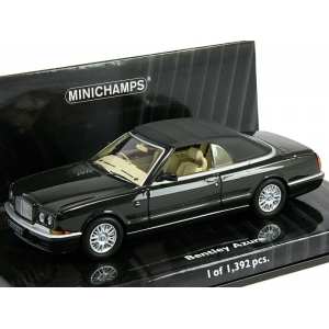 1/43 Bentley Azure 1996 черный с бежевым салоном