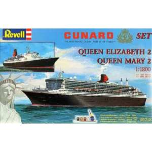 1/1200 Пассажирские лайнеры Cunard Line" ( Кунард лайн)"