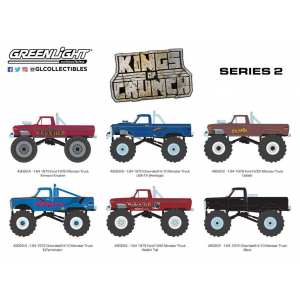 1/64 Chevrolet K-10 Bigfoot 1972 черный