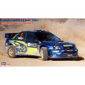 1/24 Автомобиль SUBARU IMPREZA WRC 2005 2005 RALLY MEXICO WINNER