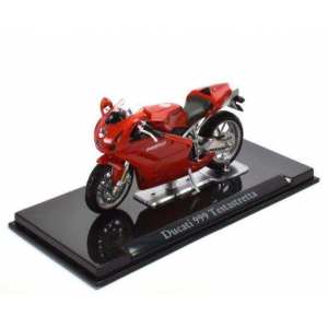 1/24 мотоцикл Ducati 999 Testastretta красный