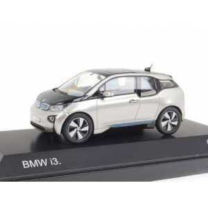 1/43 BMW i3 (I01) электромобиль серебристый