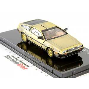 1/43 DeLorean DMC 12 coupe золотой