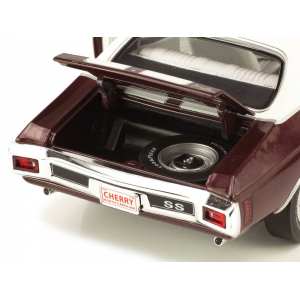 1/18 Chevrolet Chevelle SS 1970 бордовый