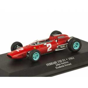 1/43 Ferrari 158 F1 2 John Surtees Scuderia Ferrari Чемпион мира 1964