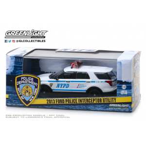 1/43 Ford Explorer Police Interceptor Utility New York City Police Department (NYPD) 2013 Полиция Нью-Йорка