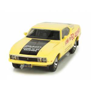 1/43 Ford Mustang Mach 1 Eleanor (Post-Filming Tribute Edition) 1973 (из к/ф Угнать за 60 секунд)