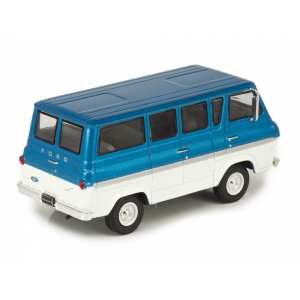 1/43 Ford Econoline микроавтобус 1964 синий металлик с белым