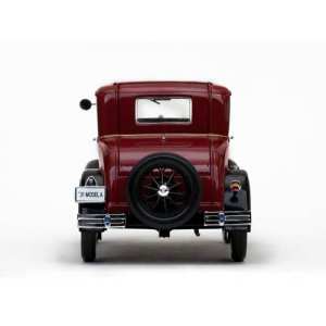 1/18 Ford model A Coupe 1931 красный