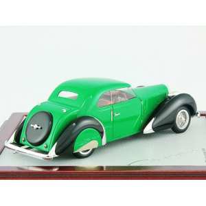 1/43 Bugatti T57 Labourdette 1936 Vutotal Coupe sn 57457 Green/Black
