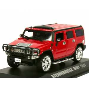 1/43 Hummer H2 SUV с кенгурином 2005 красный