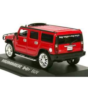 1/43 Hummer H2 SUV с кенгурином 2005 красный