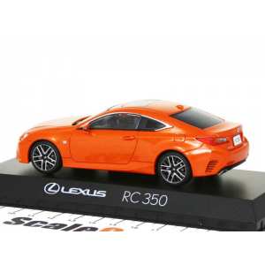 1/43 Lexus RC350 F Sport оранжевый