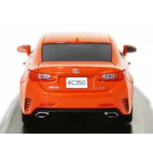 1/43 Lexus RC350 F Sport оранжевый