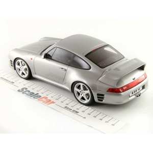 1/18 Porsche 911 RUFF CTR 2 серебристый