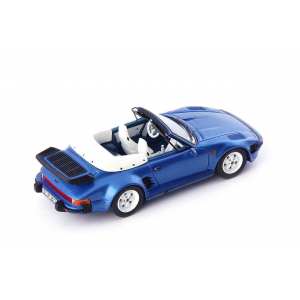 1/43 Porsche 911 930 SE Turbo Flatnose Cabriolet 1989 синий