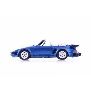 1/43 Porsche 911 930 SE Turbo Flatnose Cabriolet 1989 синий