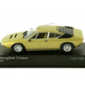 1/43 Lamborghini URRACO 1974 GOLD METALLIC