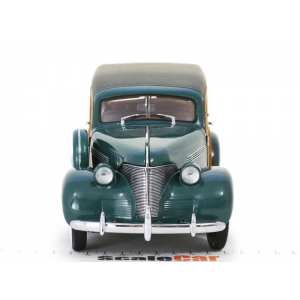 1/18 Chevrolet Woody Station Wagon 1939, woody/yosemite green зеленый