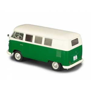 1/24 Volkswagen Trasporter Type 1 1960 зеленый с белым