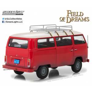 1/24 Volkswagen T2b Bus 1973 красный с белым из к/ф Поле его мечты