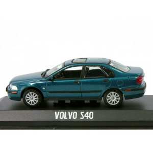 1/43 Volvo S40 1998 бирюзовый мет